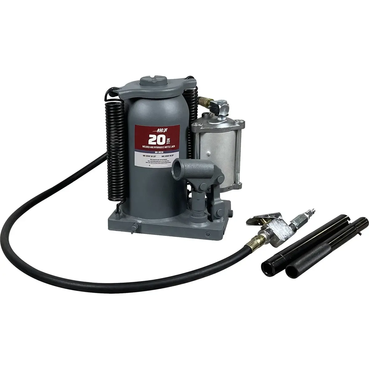 Ascot Professional 20 Ton Air/Hydraulic Bottle Jack 1