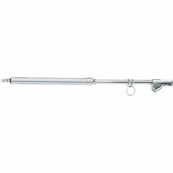 Dual Foot Straight And Angle Heavy Duty Truck Tire Air Gauge Metal Indicator 1