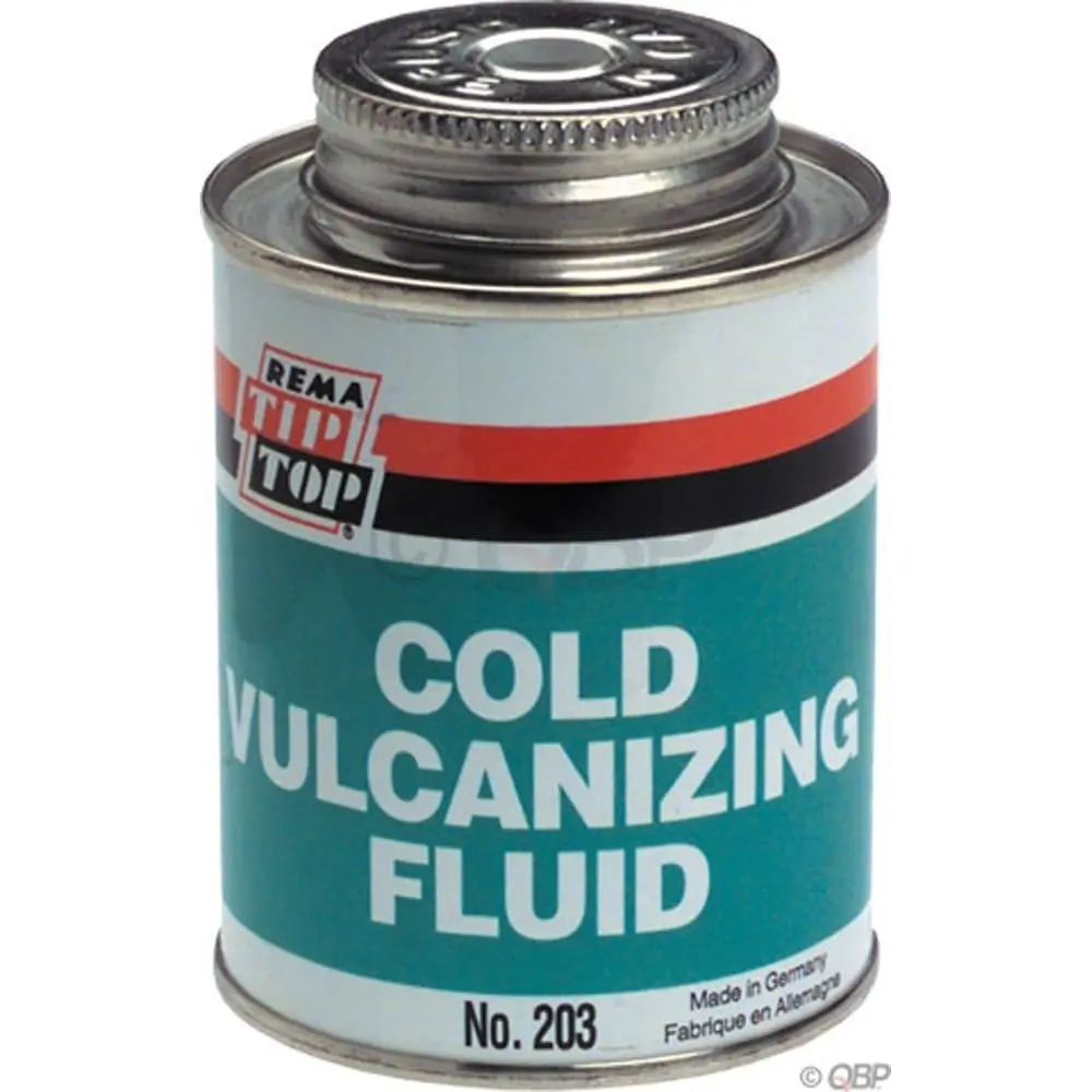 Rema Tip Top 203-F Cold Vulcanizing Fluid In Brush Top Can 8Oz 1