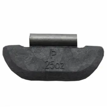 Ascot Plombco Pps100 Plasteel Clip-On Wheel Weight 1.00Oz - Box Of 25 1