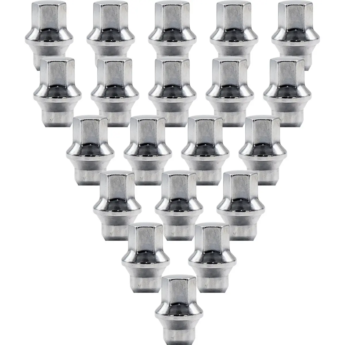 Premium Service M12x1.50 Flattop 3/4" Hex Wheel Lug Nut Pack Of 20 1