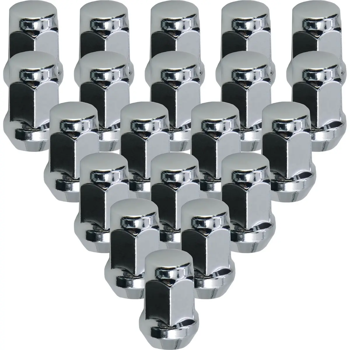 Premium Service M12x1.50 Bulge Acorn Wheel Lug Nut 3/4" Hex Pack Of 20 1