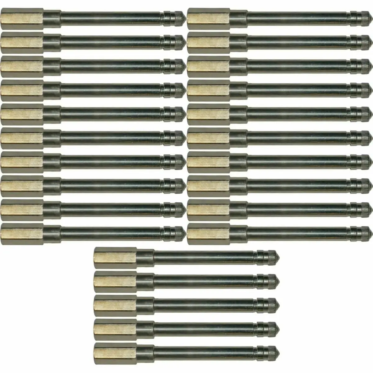 Schrader 7383 6-1/16" Metal Truck Valve Extension Pack Of 25 1