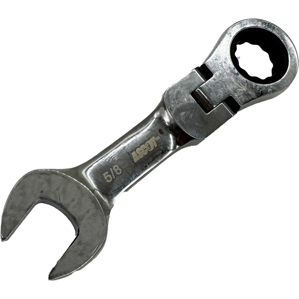 Ascot 5/8" Stubby Flex Head Open End Combination 1