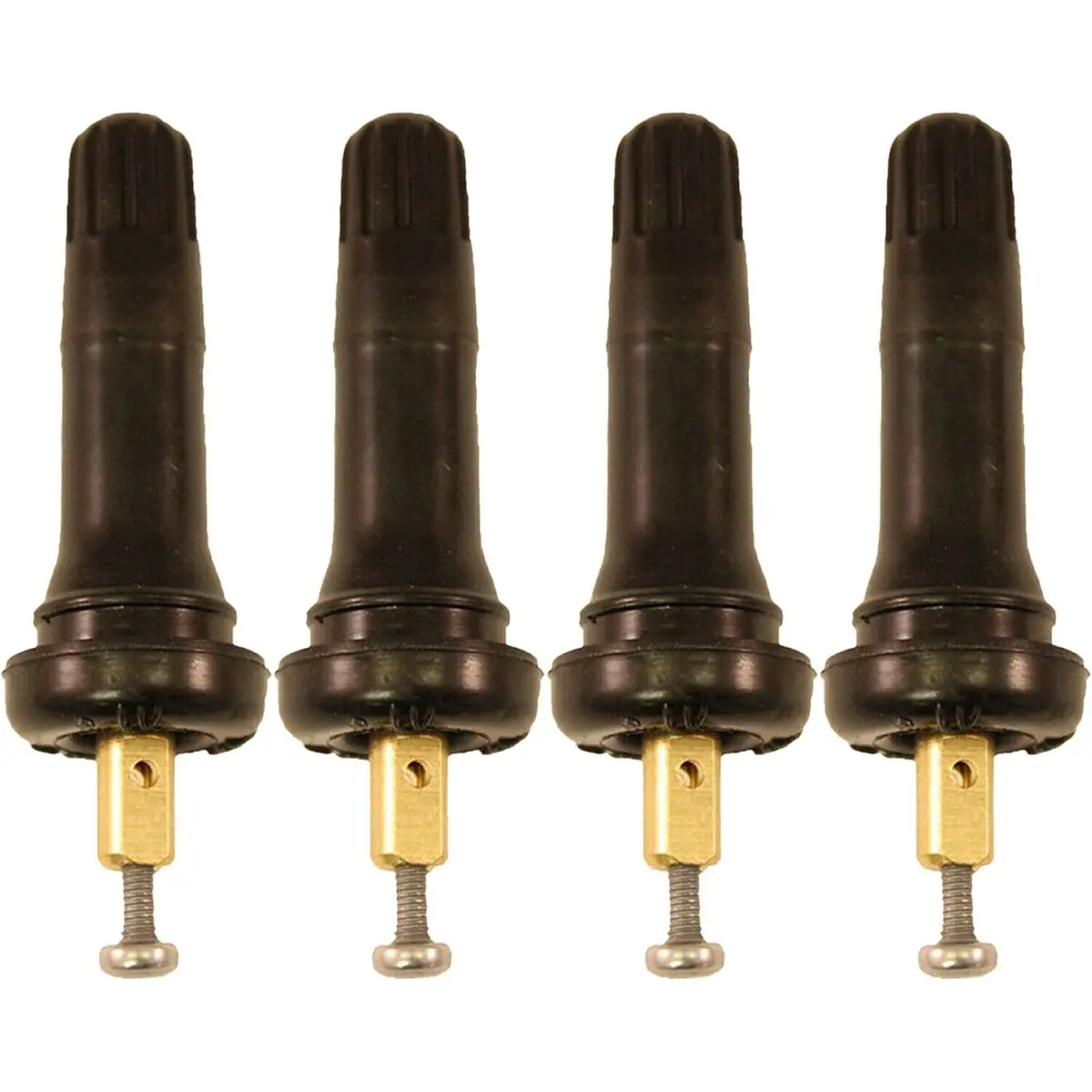 Xtra-Seal 17-20008 Tpms Rubber Snap-In Valve Stem For Gm Pack Of 4 1