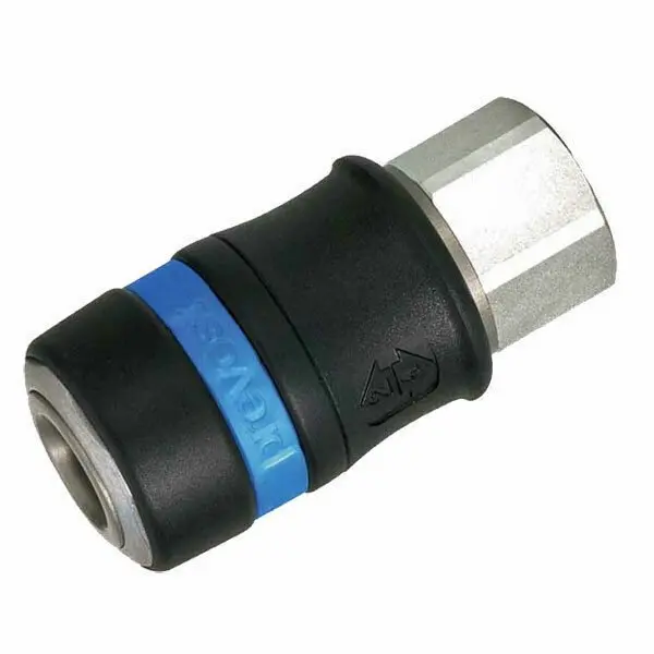 Prevost Isg111203 1/2" Double Release Safety Coupler With 1/2" Fpt 1