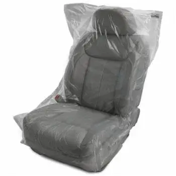 Ascot Slip-N-Grip Plastic Seat Covers 500/Bx 1