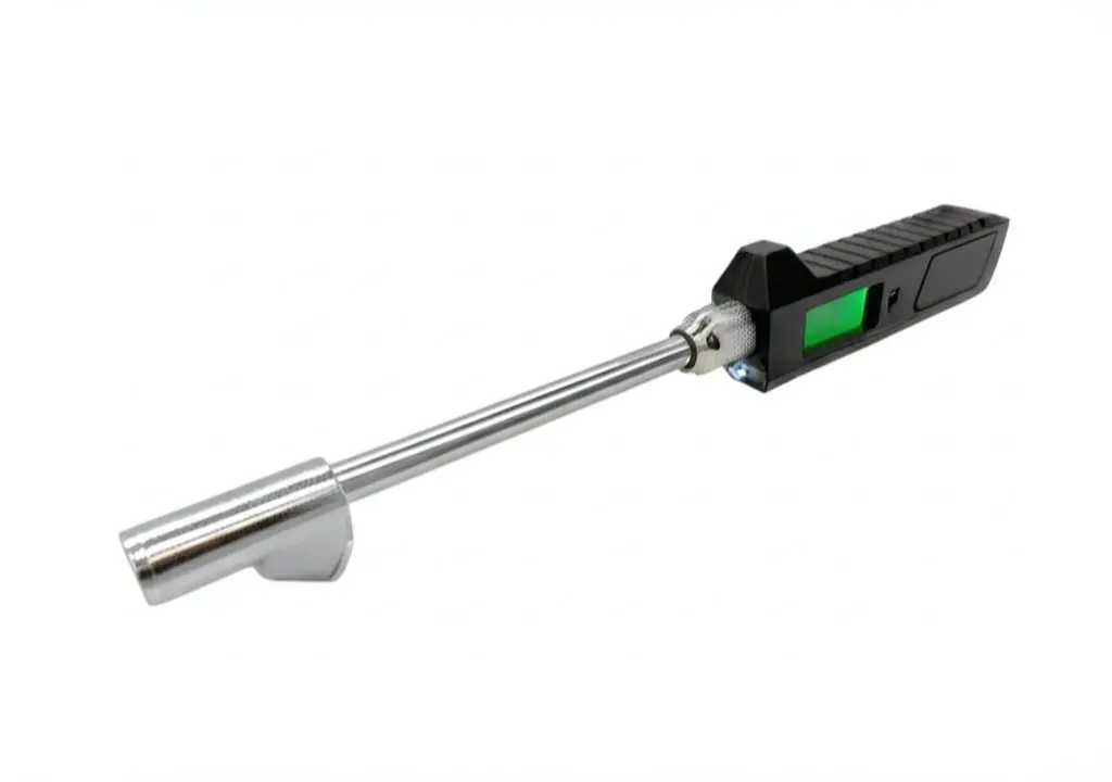 12" Heavy-Duty Digital Dual-Head Tire Pressure Gauge 0-230 Psi 1