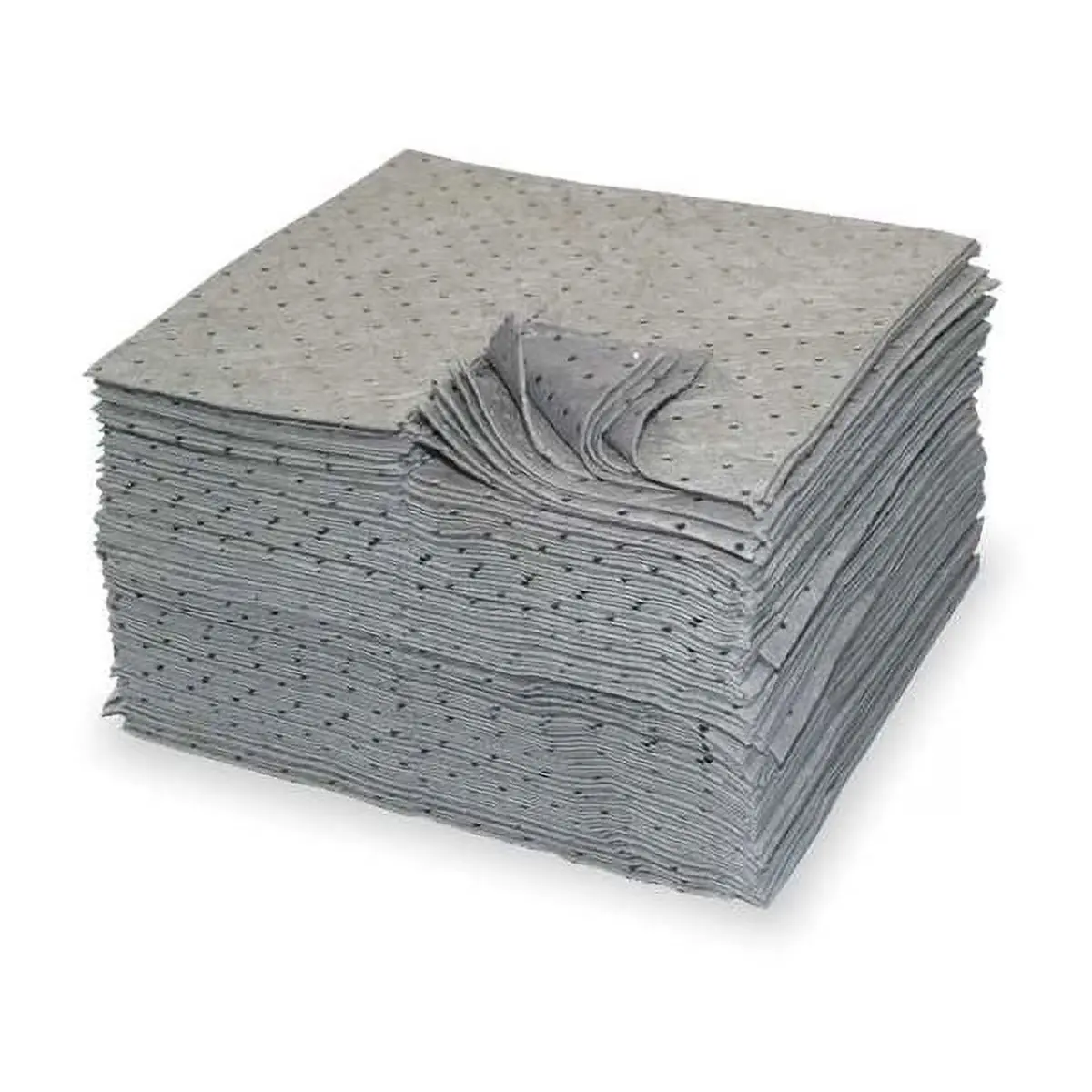 Oil Dri 15" X 19" Medium Duty Universal Perforated Absorbent Pads - Box Of 100 1