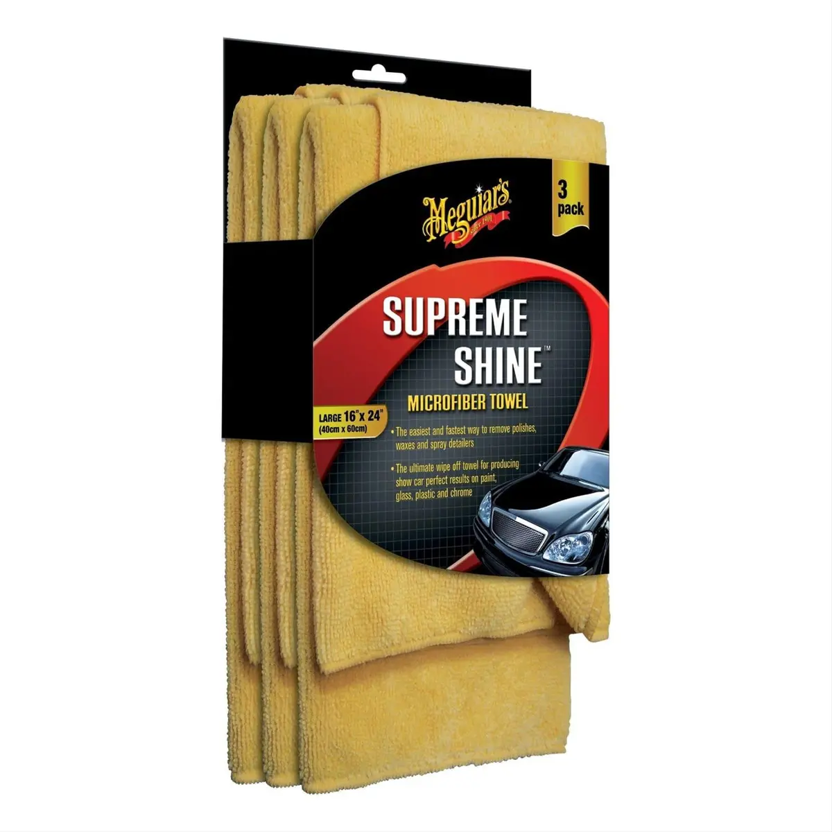 Meguiar's Supreme Shine Microfiber Towels X2020 1