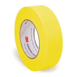 3M™ Automotive Refinish Yellow Masking Tape, 1.5" (36 Mm), 06654 1