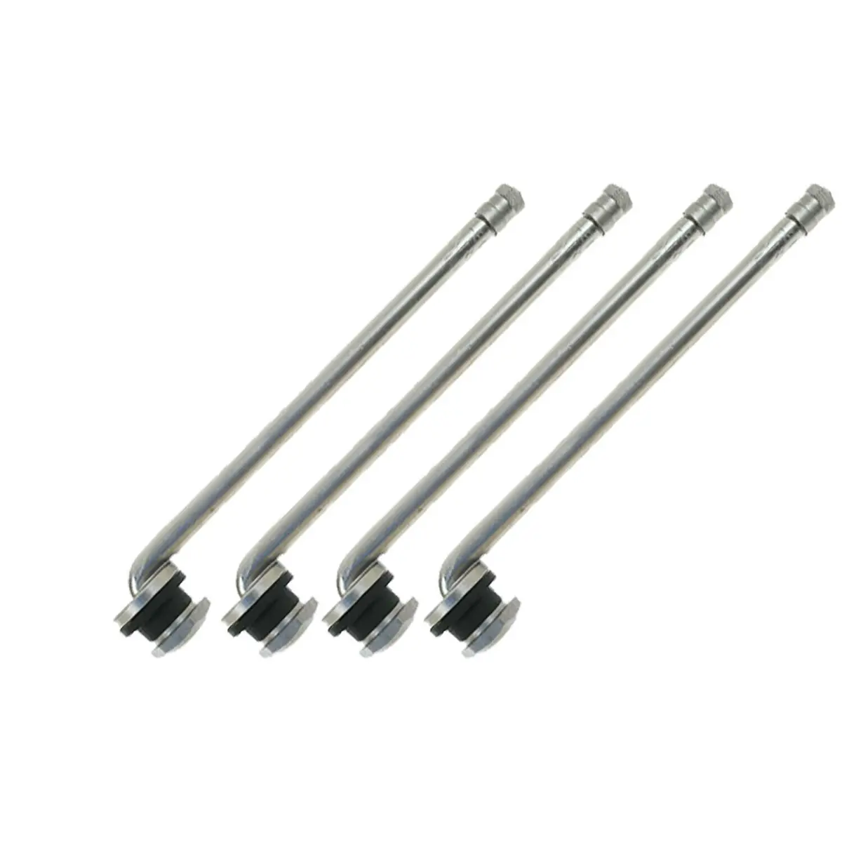 Tr510 5-1/2" 90° Valve Stem For Drop-Center Aluminum Disc Wheel With .625 Valve Hole Pack Of 4 1