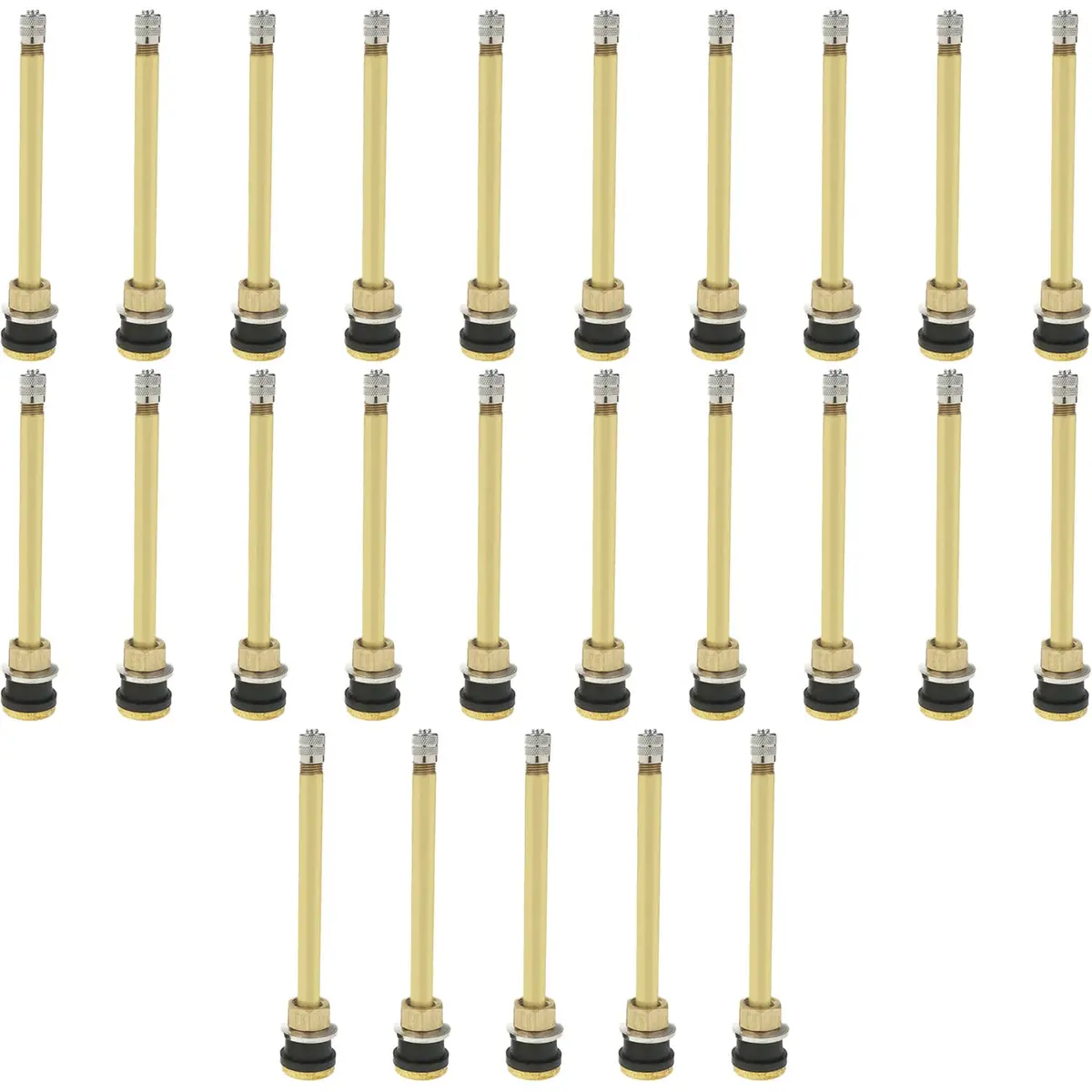 Tr574 5" Brass Clamp-In Tubeless Tire Truck Valve Stem Pack Of 25 1