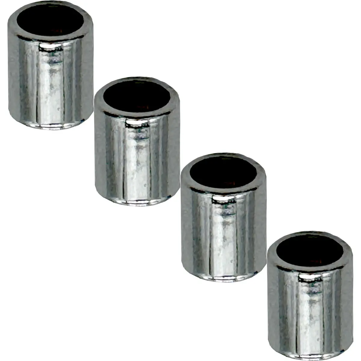 Metal Chrome Sleeves For Snap In Valve Stem Pack Of 4 1