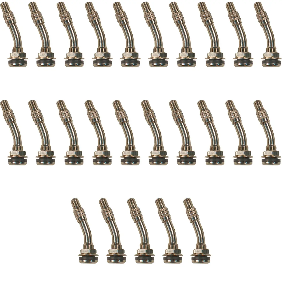Tr416mc 2" Bent Clamp In High Pressure Valve Stem For Dual Wheels Pack Of 25 1