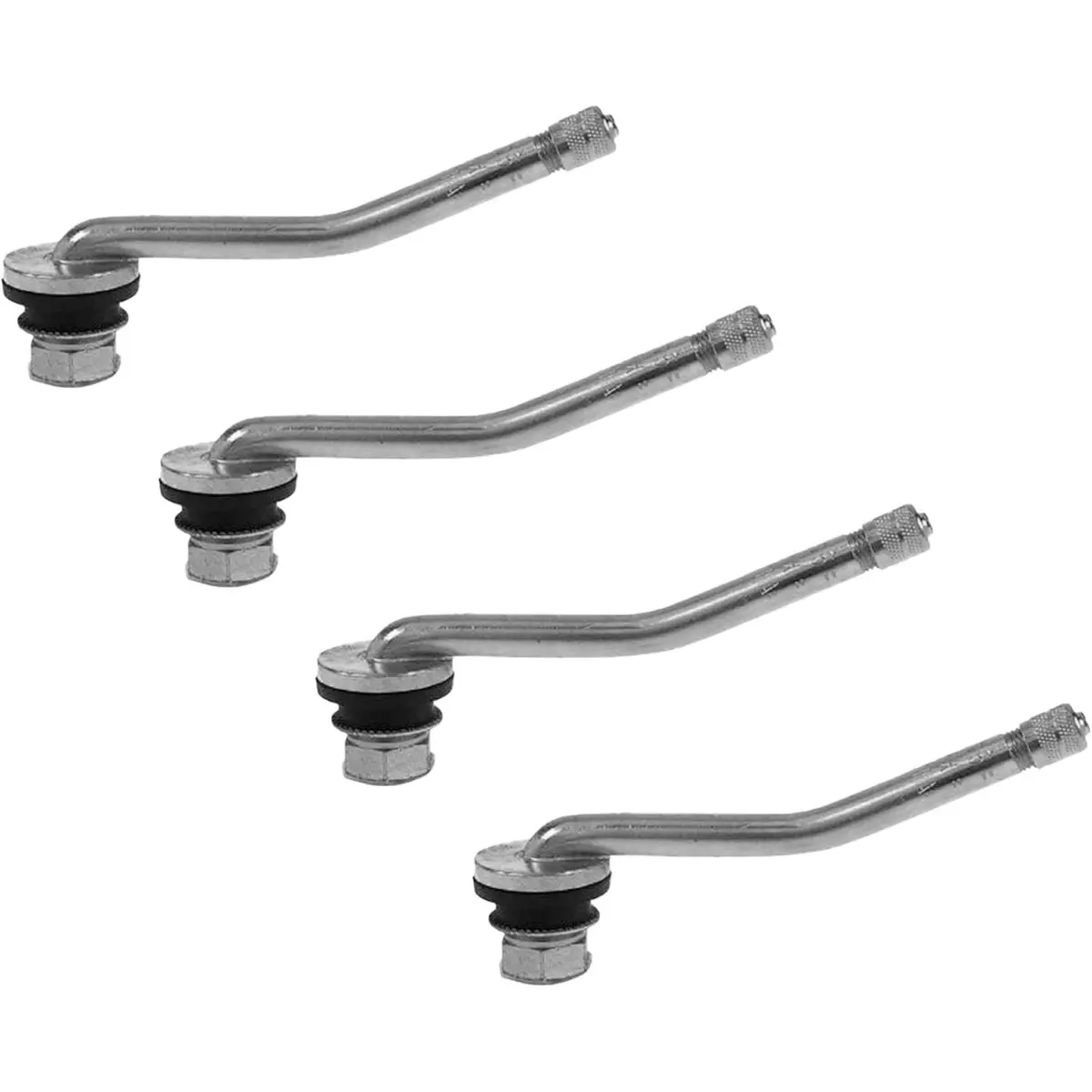 Tv515 3-1/4" Double Bend Truck Valve Stem For .625" Valve Holes Pack Of 4 1