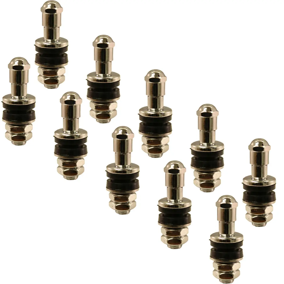 Tv6010 Einky 3/4" High Performace No Show Chrome Plated Valve Stem Pack Of 10 1