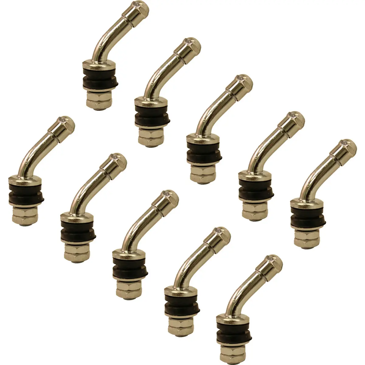 Tv6020 Einky 1-1/16" 45° Bend High Performance Chrome Plated Valve Stem Pack Of 10 1
