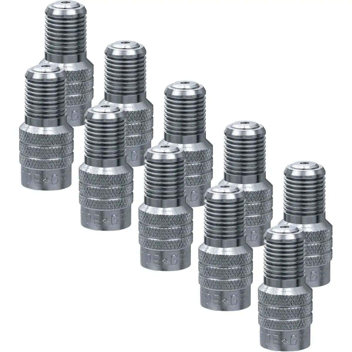 Alligator V2b Double Seal Metal Valve Stem Cap Pack Of 10 1
