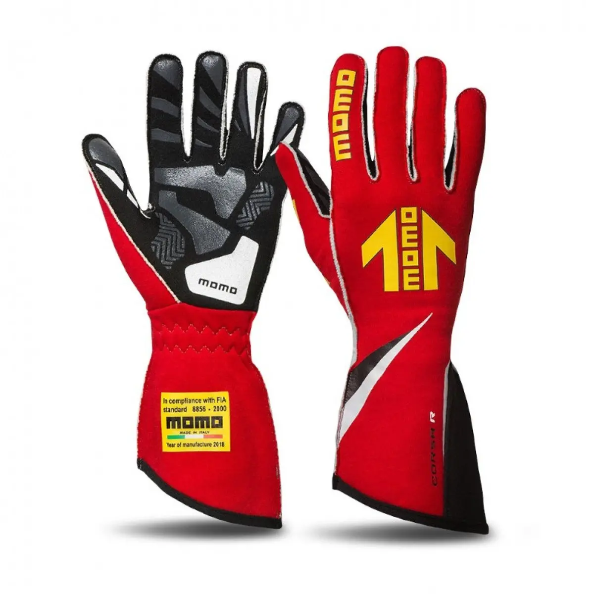 Momo Corsa R Red Racing Gloves Size 12 1