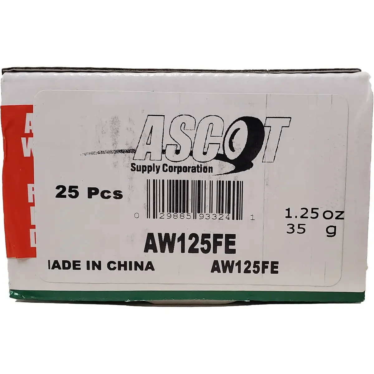 Perfect Equipment Aw125fe Coated Steel Wheel Weight 1.25 Oz. - Box Of 25 1