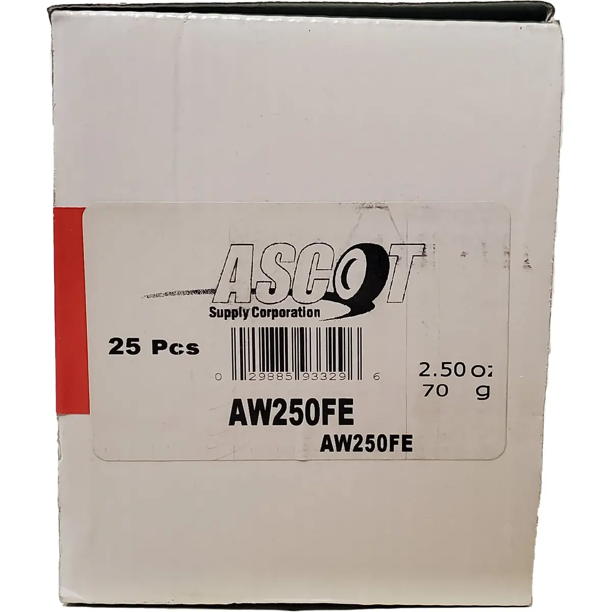 Perfect Equipment Aw250fe Coated Steel Wheel Weight 2.50 Oz. - Box Of 25 1