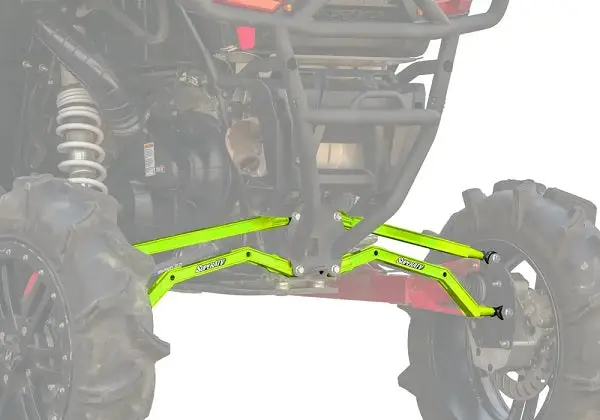 Superatv Polaris Rzr Xp 1000 High Clear Boxed Radius Arms 5