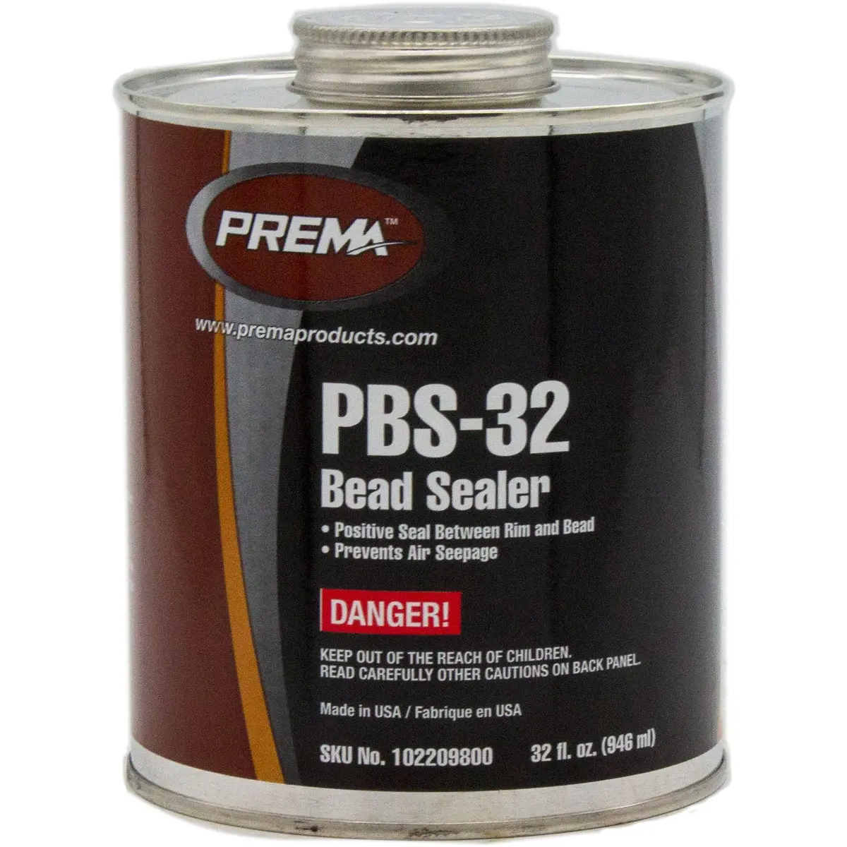 Prema Pbs-32 Bead Sealer With Brush Top Can 32Oz. 1