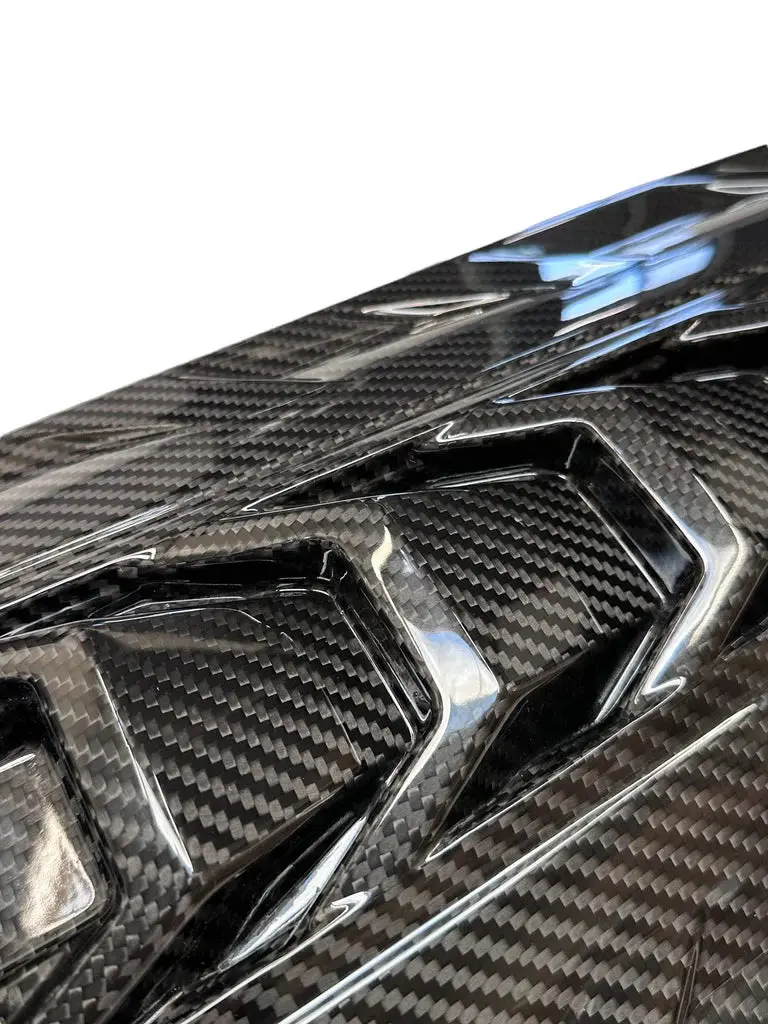 Carbon Fiber Engine Cover For C8 Corvette Base / Z51 2