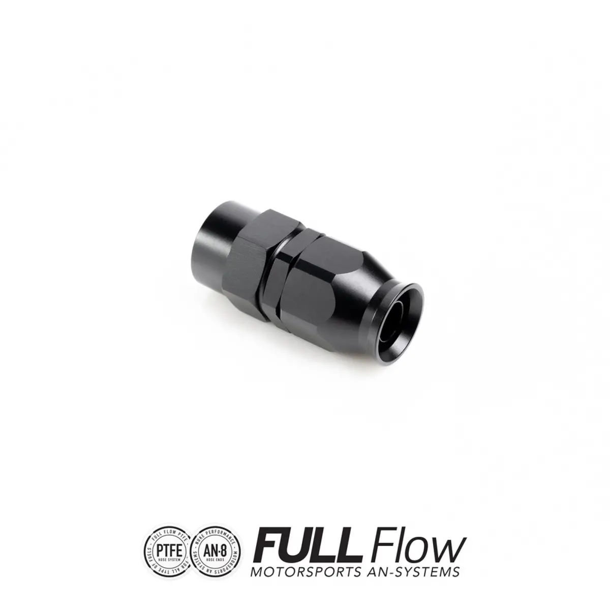 Nuke Performance Full Flow Ptfe Hose End Fitting Straight An-8 1