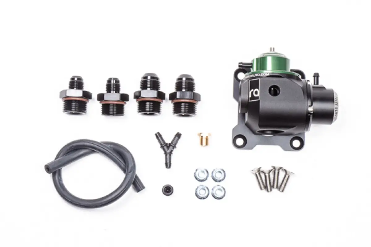 Radium Engineering 20-0528-01 - Universal Fuel Regulator/Pulse Damper Kit 10An Orb (7/8In-14) Inlet And Outlet 1