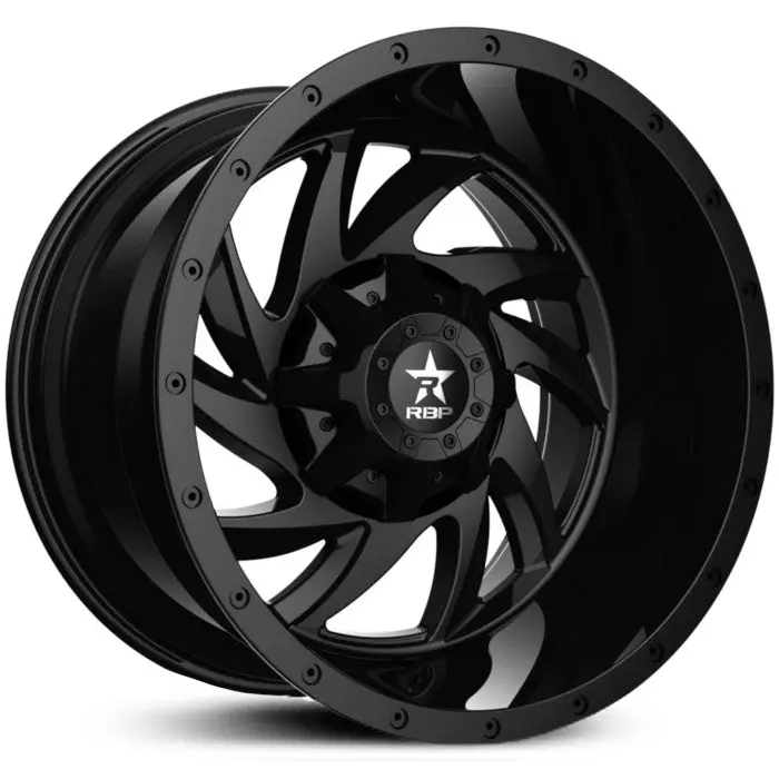 Rbp Hk-5 Gloss Black 5X5 Jeep 5X139.7 Ram 1500 1