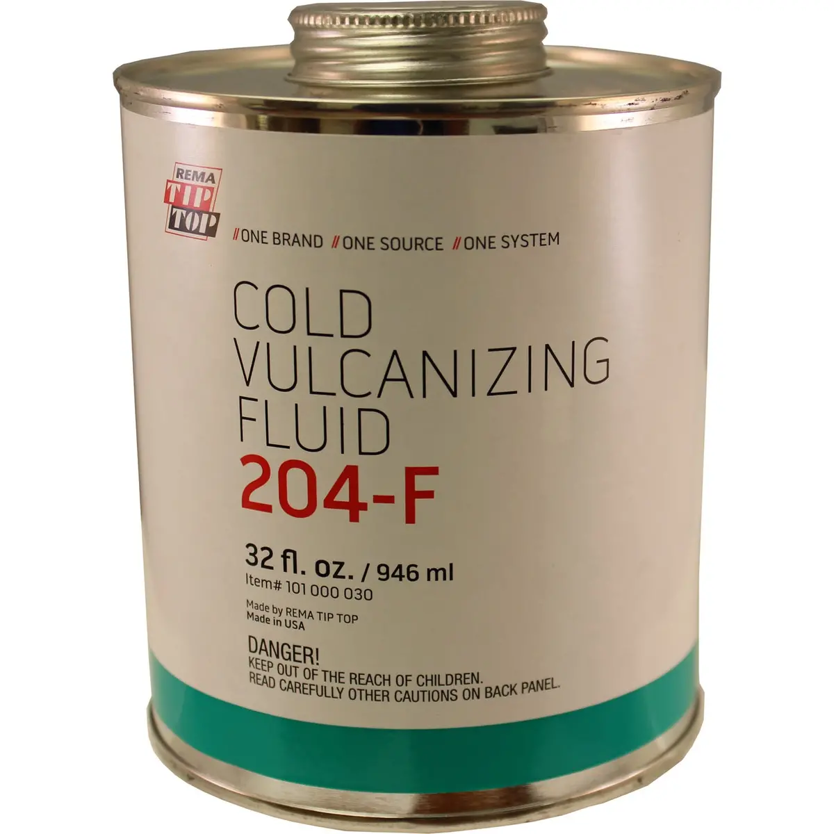 Rema Tip Top 204-F Cold Vulcanizing Fluid Tire Repair Cement 32Oz 1
