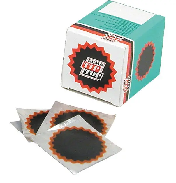 Rema Tip Top 3-Bulk  Round Red Edge Tube Patch 2"- Box Of 98 1