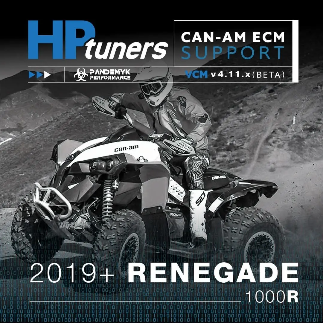 Pandemyk Performance Stage 2 Ecm Tuning For 2019-2023 Can-Am Renegade 850/1000Cc W/ Hp Tuners 1