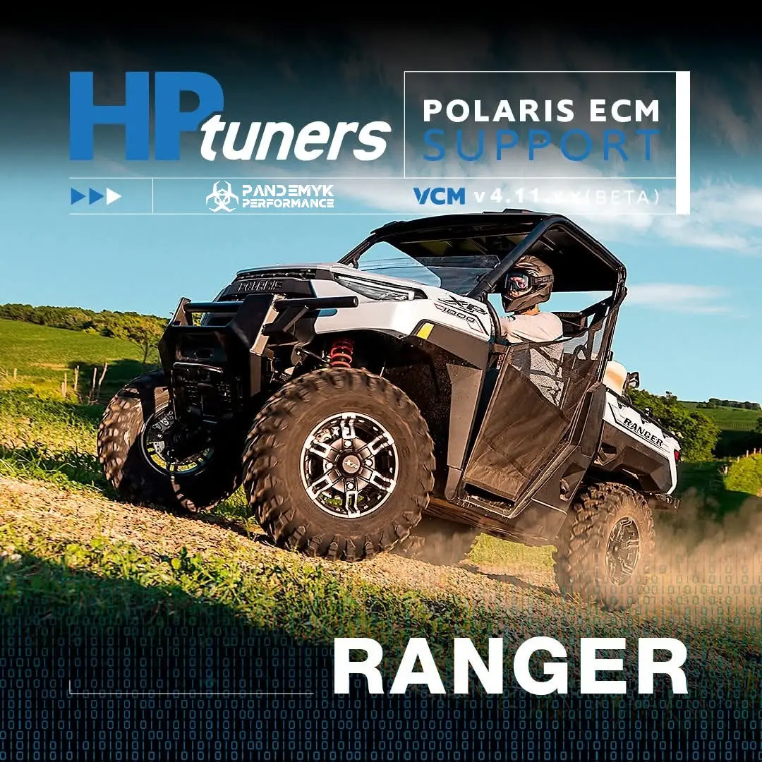 Pandemyk Performance Stage 2 Ecm Tuning For 2015-2024 Polaris Ranger 1000 (Regular And Xp) W/ Hp Tuners 1