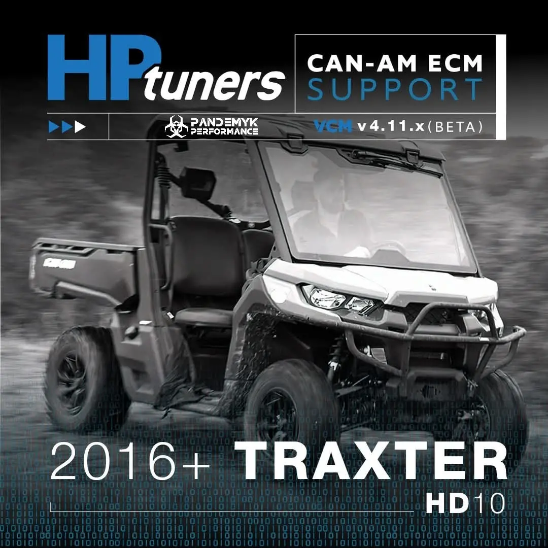 Pandemyk Performance Stage 2 Ecm Tuning For 2016-2021 Can-Am Traxter W/ Hp Tuners 1