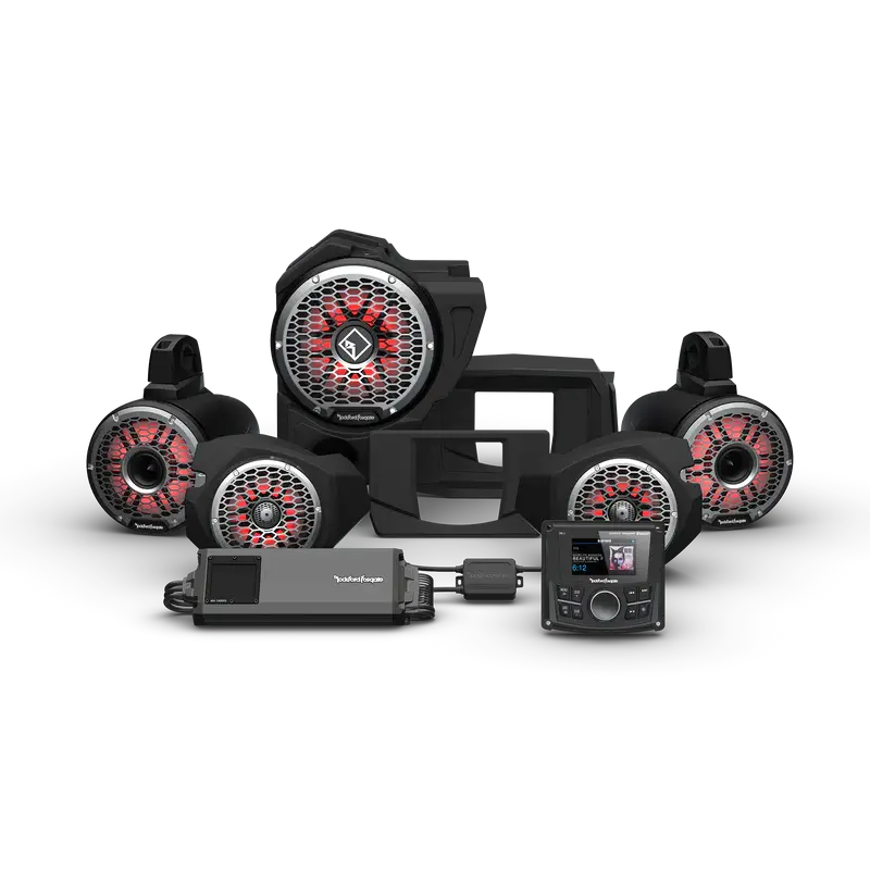 Rockford Fosgate 2014+ Rzr Audio Kit Color Optix Gen3 (Stage 6) 1