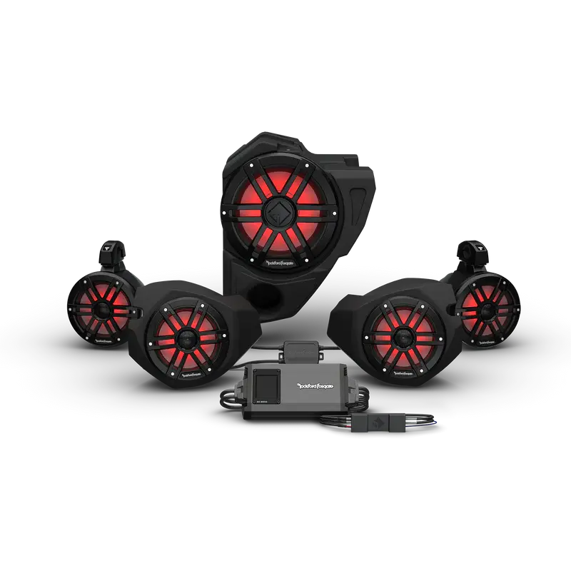 Rockford Fosgate 2014+ Rzr-Rc Audio Kit Color Optix Gen3 (Stage 4) 1