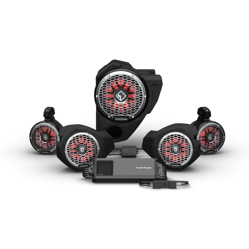 Rockford Fosgate 2014+ Rzr-Rc Audio Kit Color Optix Gen3 (Stage 5) 1