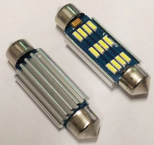 Canbus 42Mm Led Bulb (Pair) - White 1