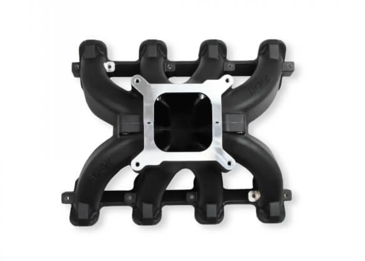 Holley Single Plane Split-Design Race Intake Manifold- Gm Ls1/Ls2/Ls6- Black 2