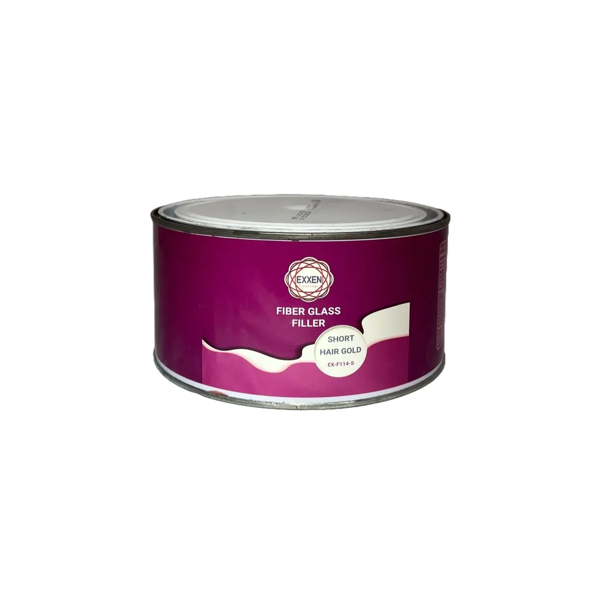 Exxen Coatings Fiberglass Filler Short Hair Gold W/Tube Hardener 2