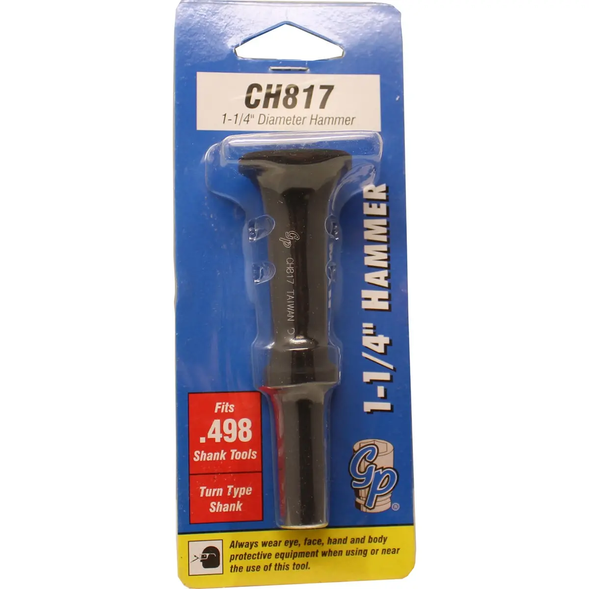 Grey Pneumatic Ch817 1-1/4" Hammer 4" Long .498 Shank 1