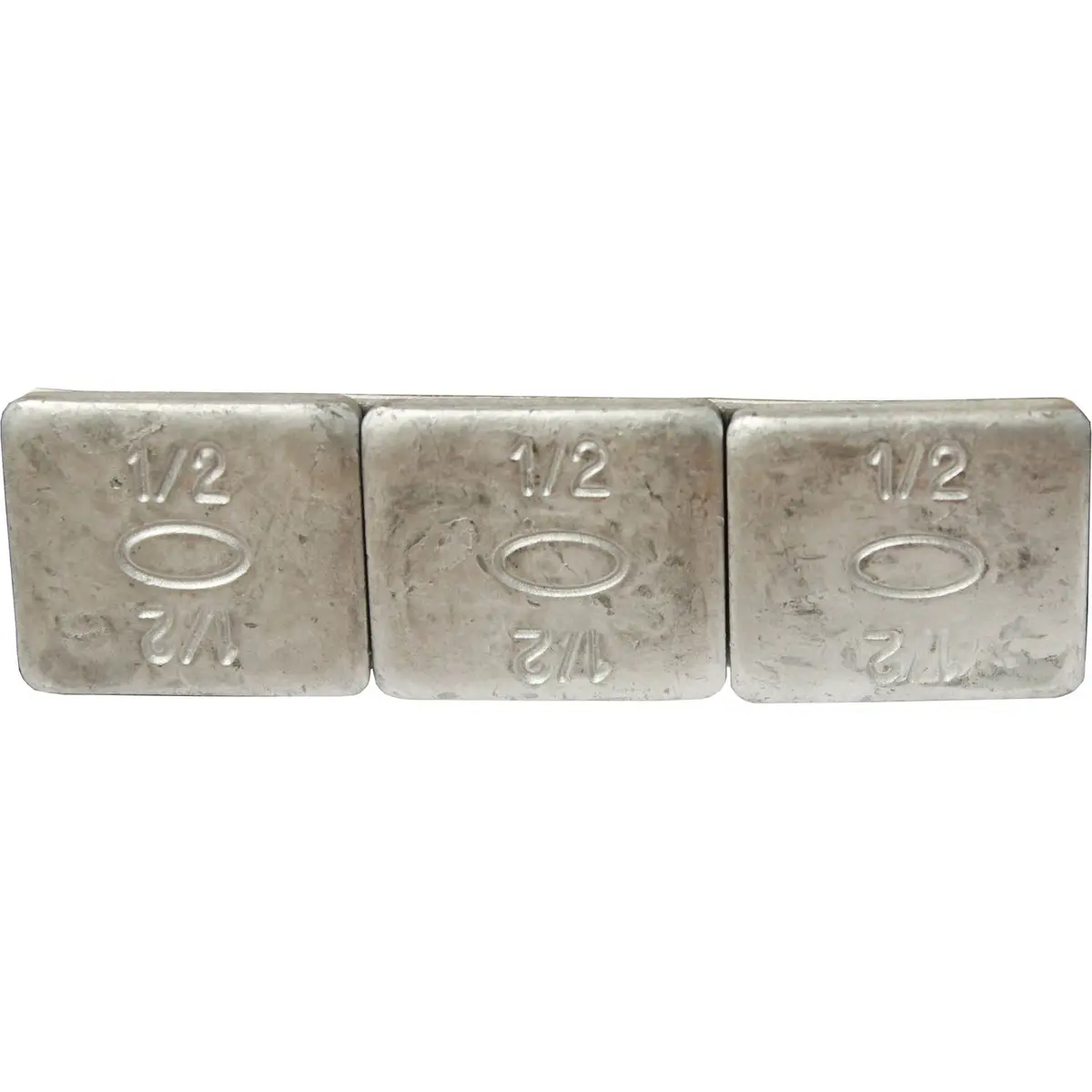 Plombco 420Fe-Cw Steel Adhesive Wheel Weight 0.50 Oz. 3/4" - 640 Pieces 1
