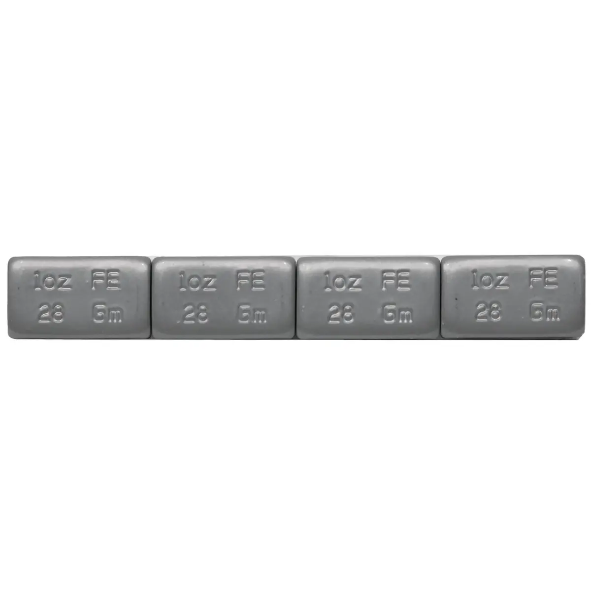Ascot 484-16001 Wide Steel Adhesive Wheel Weights 1 Oz. 3/4" - 72 Pieces 1