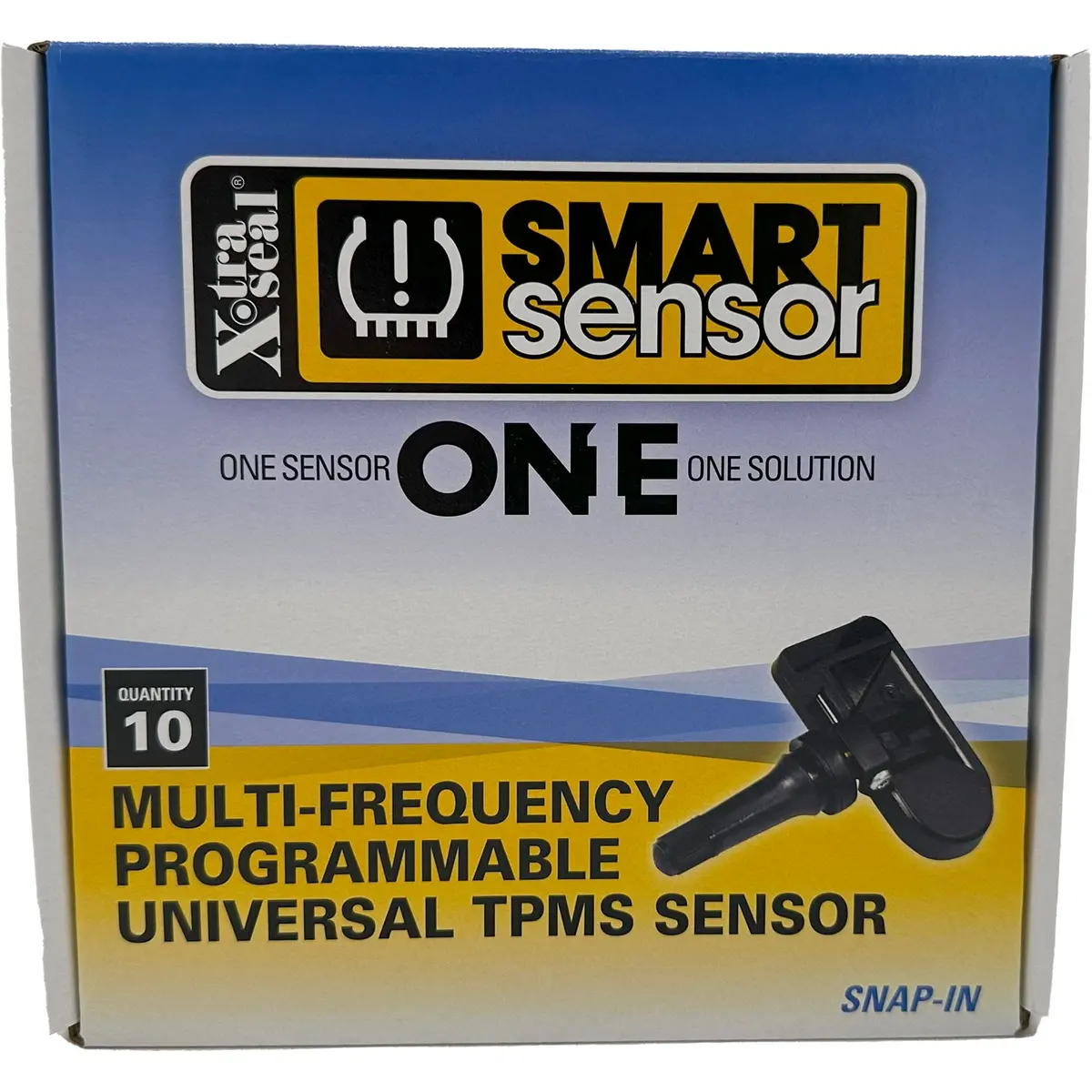 Xtra-Seal 17-43041 Programmable Multi-Frequency Tpms Snap In Sensor Pack Of 10 1