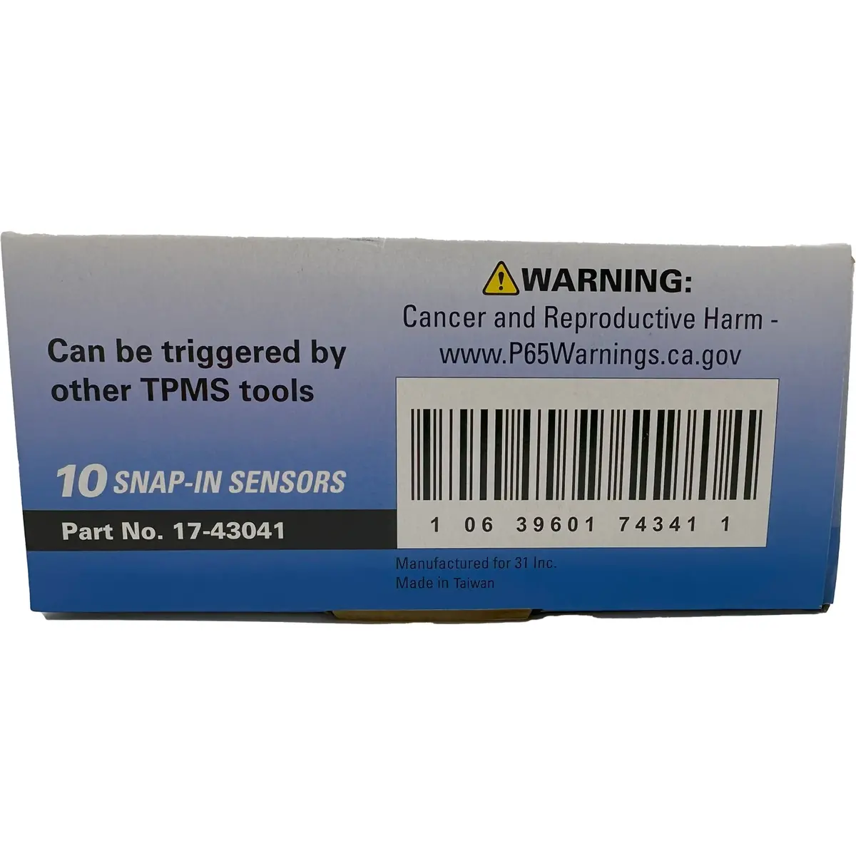 Xtra-Seal 17-43041 Programmable Multi-Frequency Tpms Snap In Sensor Pack Of 10 2