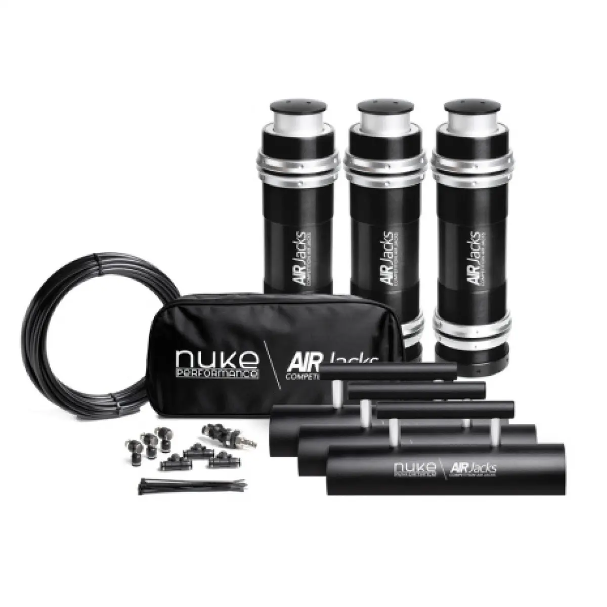 Nuke Performance Air Jack 90 Competition Complete Set 3 Pc, 8 Bar / 120 Psi 1