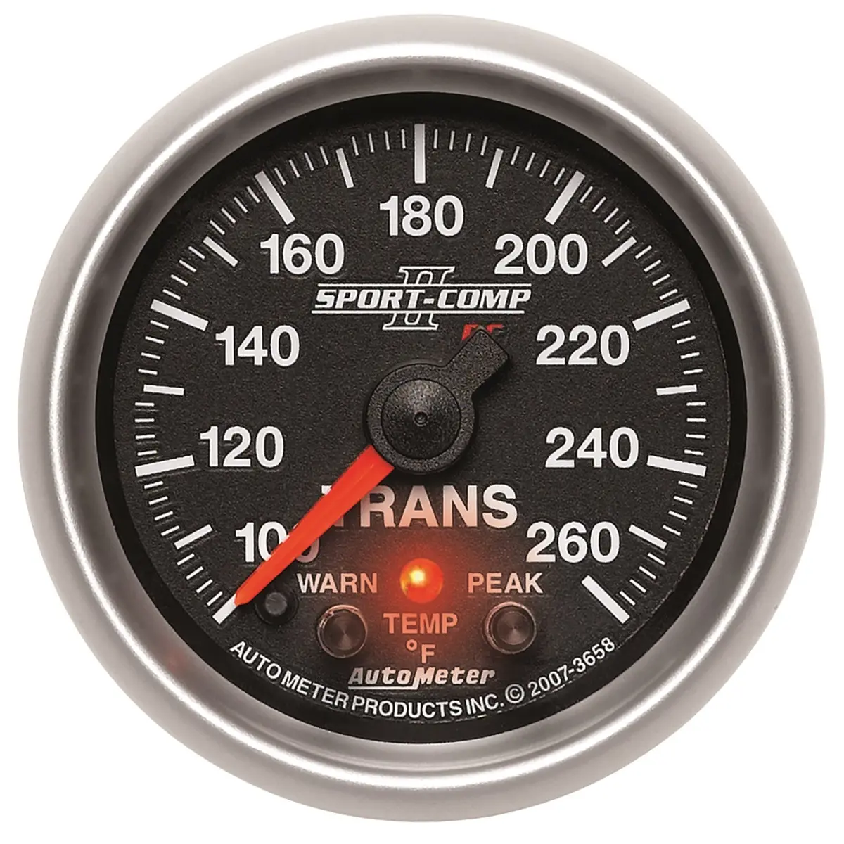 Autometer 2-1/16 In. Boost, 0-60 Psi, Airdrive, Black 1